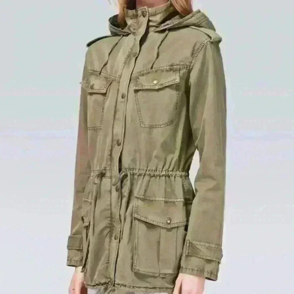 Vintage  Talula Aritiza Women’s Trooper Utility Green Normcore Jacket XXS - Picture 3 of 16